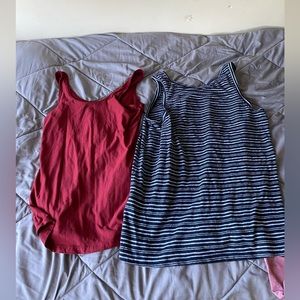 Two tank tops